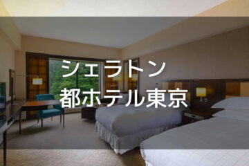 シェラトン都ホテル東京｜デイユースプラン利用できるホテル
